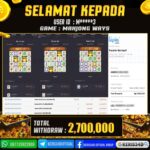 JACKPOT SLOT GACOR MAIN MAHJONG WAYS 30 AGUSTUS 2026